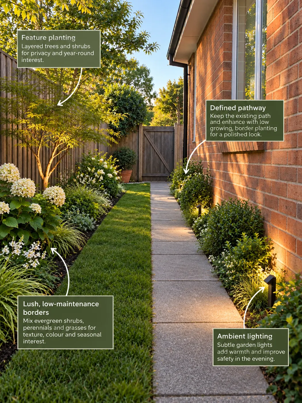Garden planting direction
