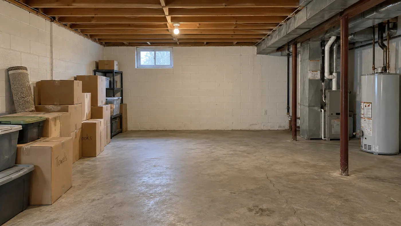 Farmhouse — before