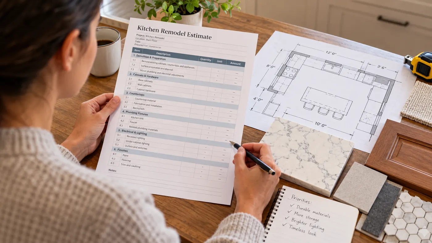 Kitchen remodel reference