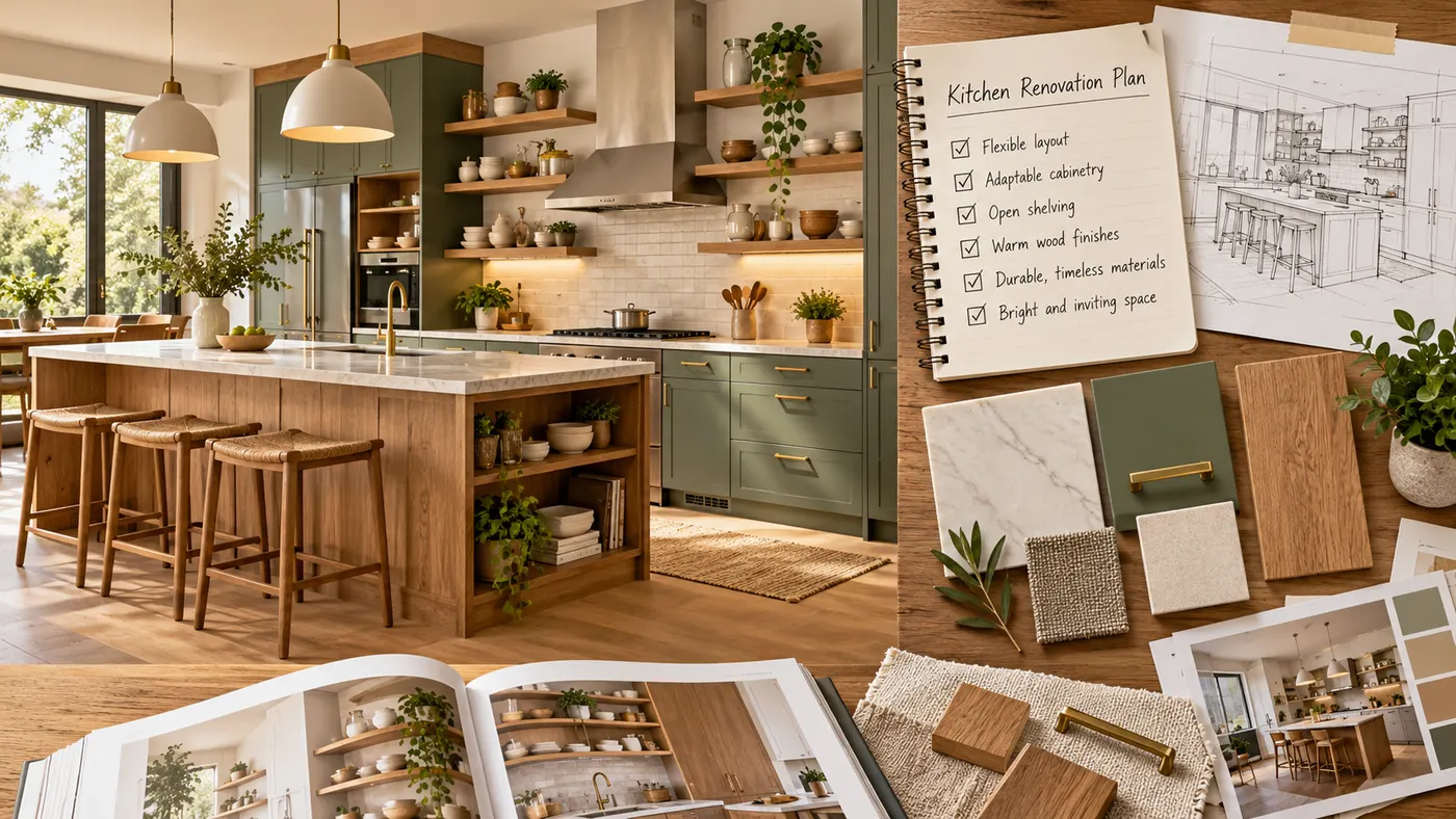 Flexible kitchen renovation concept