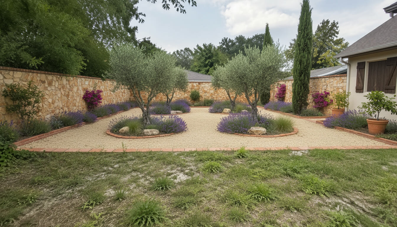 Mediterranean planting