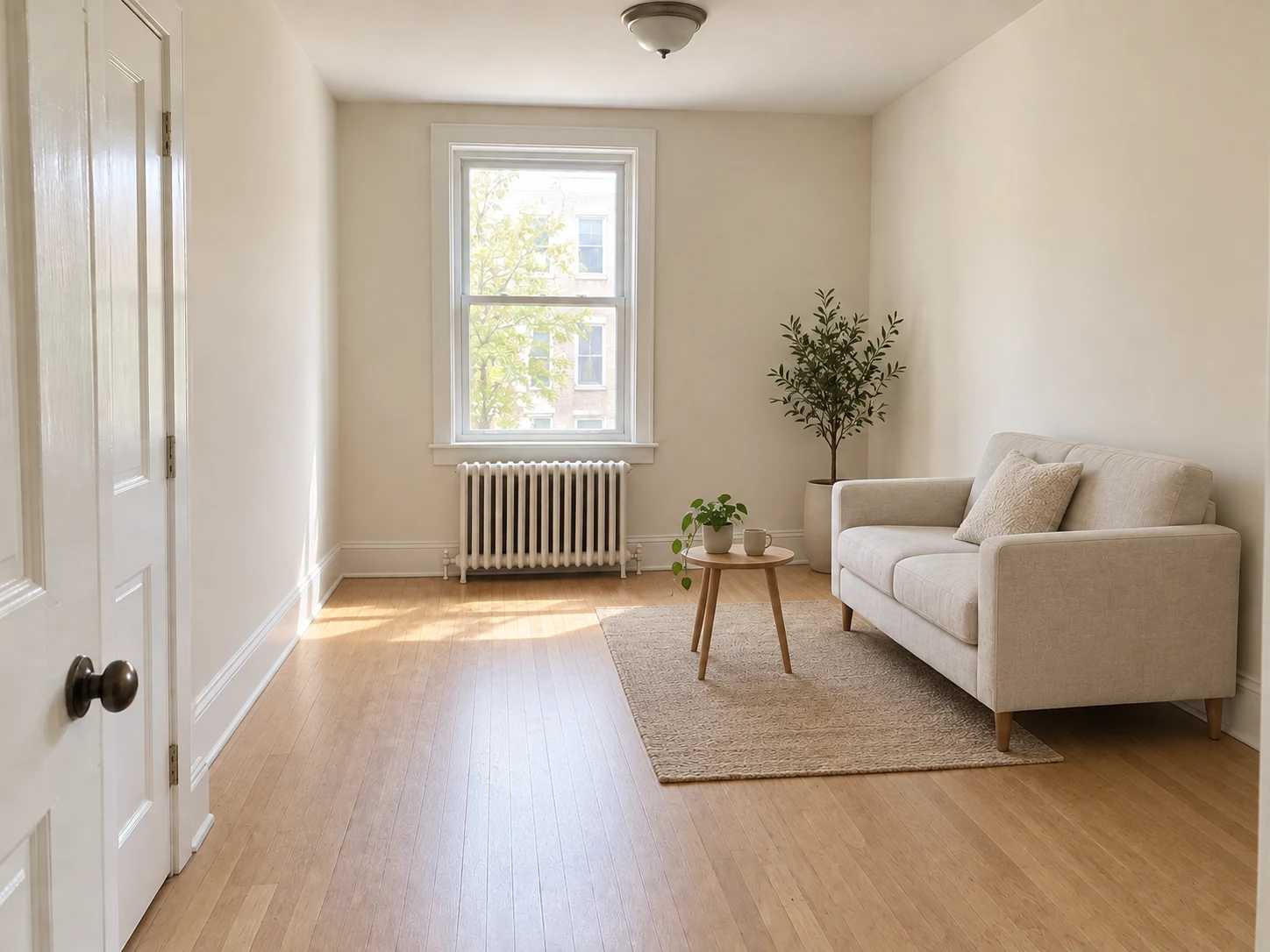 Light loveseat layout