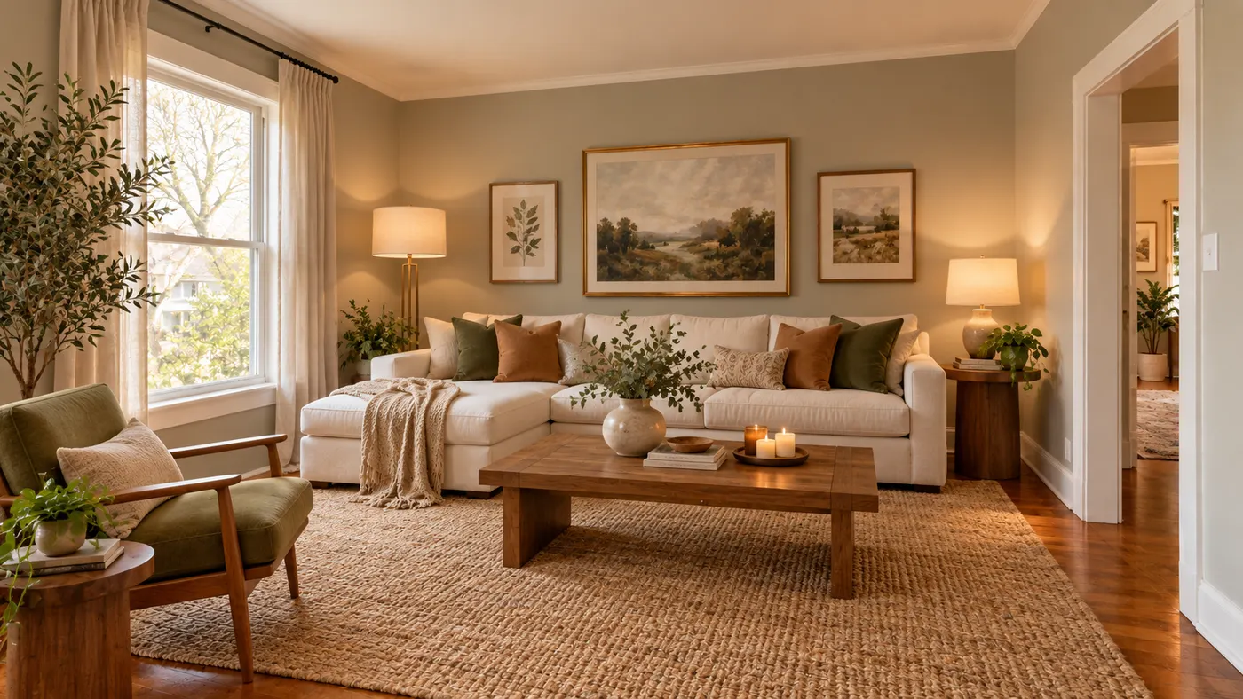 Cozy room refresh — after